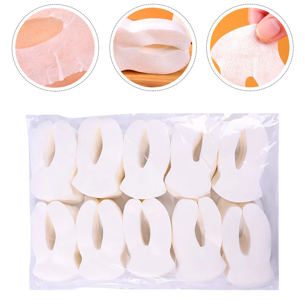 1000 Pcs Beautifying Eye Paper Disposable Patch Eyemask Palette White Cotton Linters