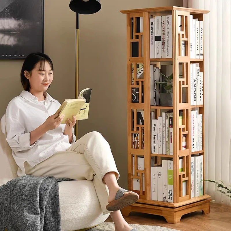 Storage Luxury Bookcase Aesthetic Garden Accessories Portable English Book Shelf Office Minimalist Librero Unique Furniture