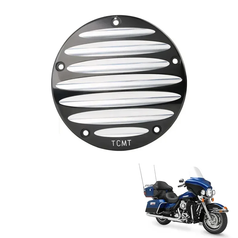

For Harley Electra Glide Ultra Limited FLHTK 1999-2016 Moto Acsessories Derby Cover Twin Cam