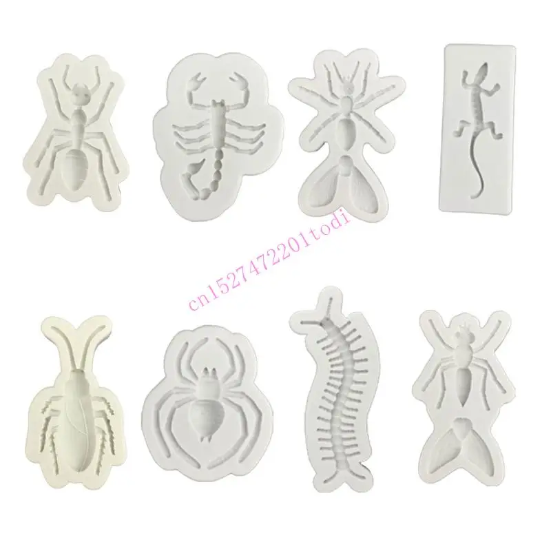 

M76B Halloween Themed Silicone Insect Mold For Scary Decorations And Creative Projects