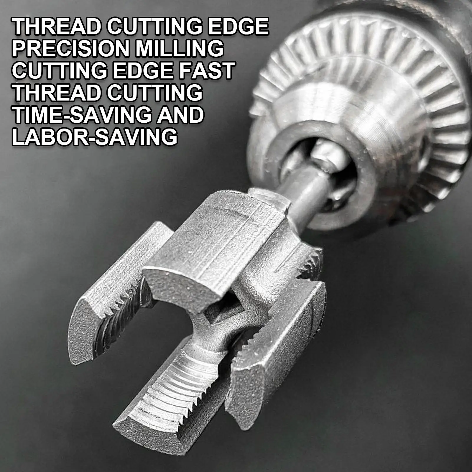 Integrated Internal & External Pipe Threading Tool Integrated Pipe Threading Tool Cutter Anti-Slip Attachment Extractor Cutting