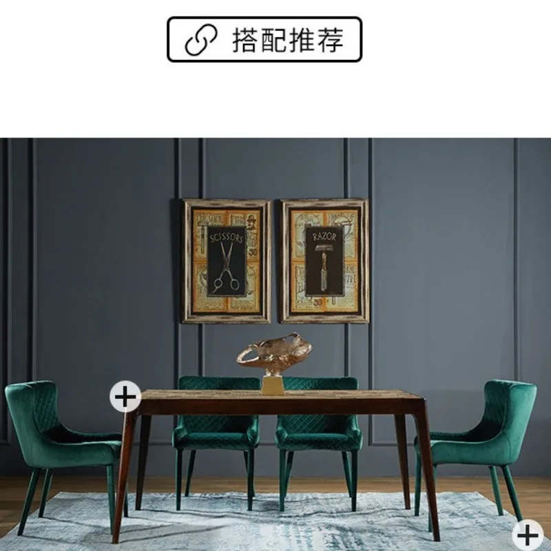 Möbel Nordic Light Luxus Esszimmer Hall Back Milk Tea Shop Freizeit Bar Kaffee