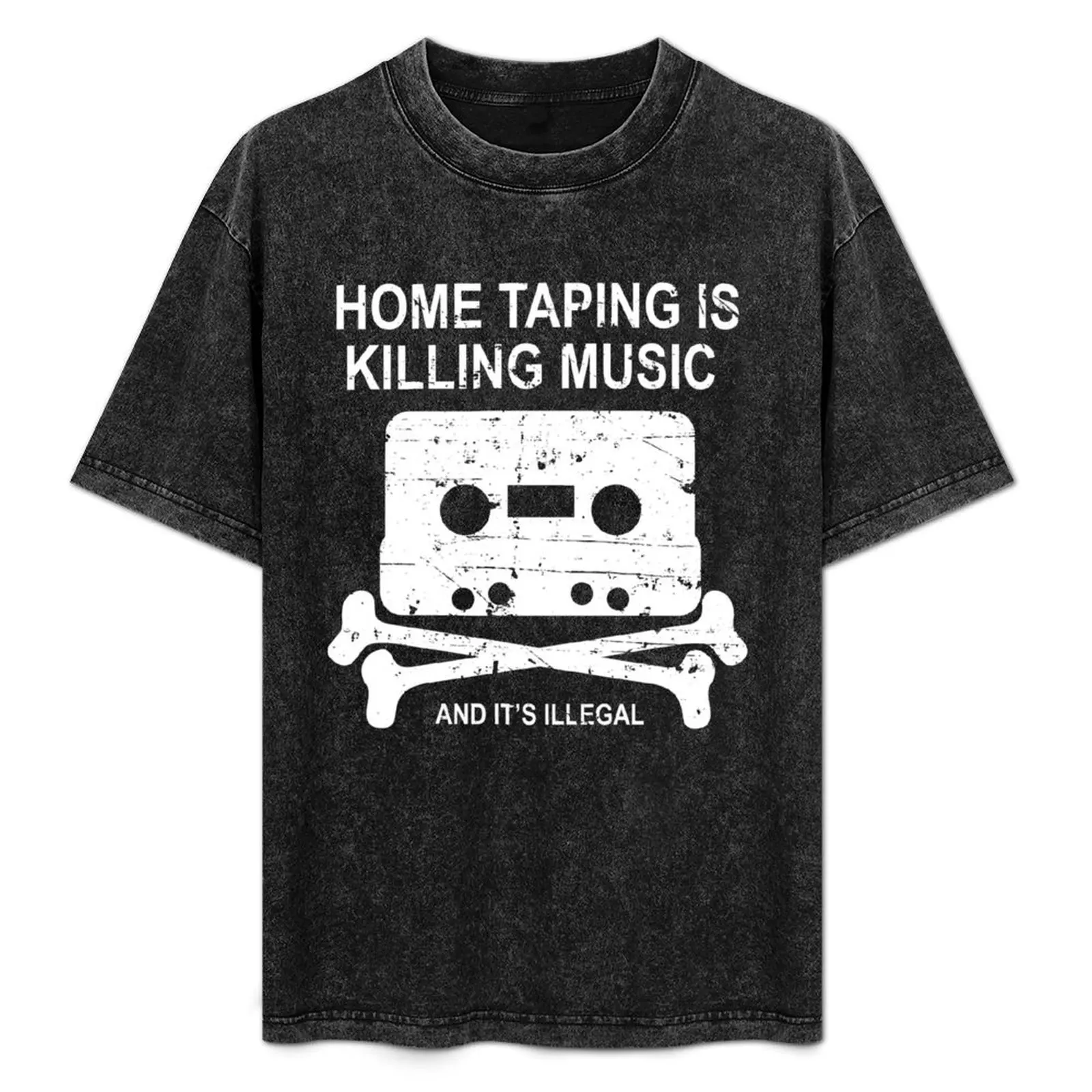 

Home Taping Is Killing Music T-Shirt hippie clothes customs design your own croswit shirt man heavyweight t shirts for men