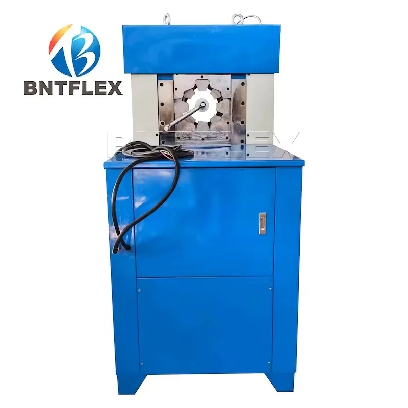 1/4" Up To 3" Hot Sale 3'' Hydraulic Hose Crimping Machine / Rubber Pipe Making Machinery /Hose Pressing Machine Crimper - Image 6