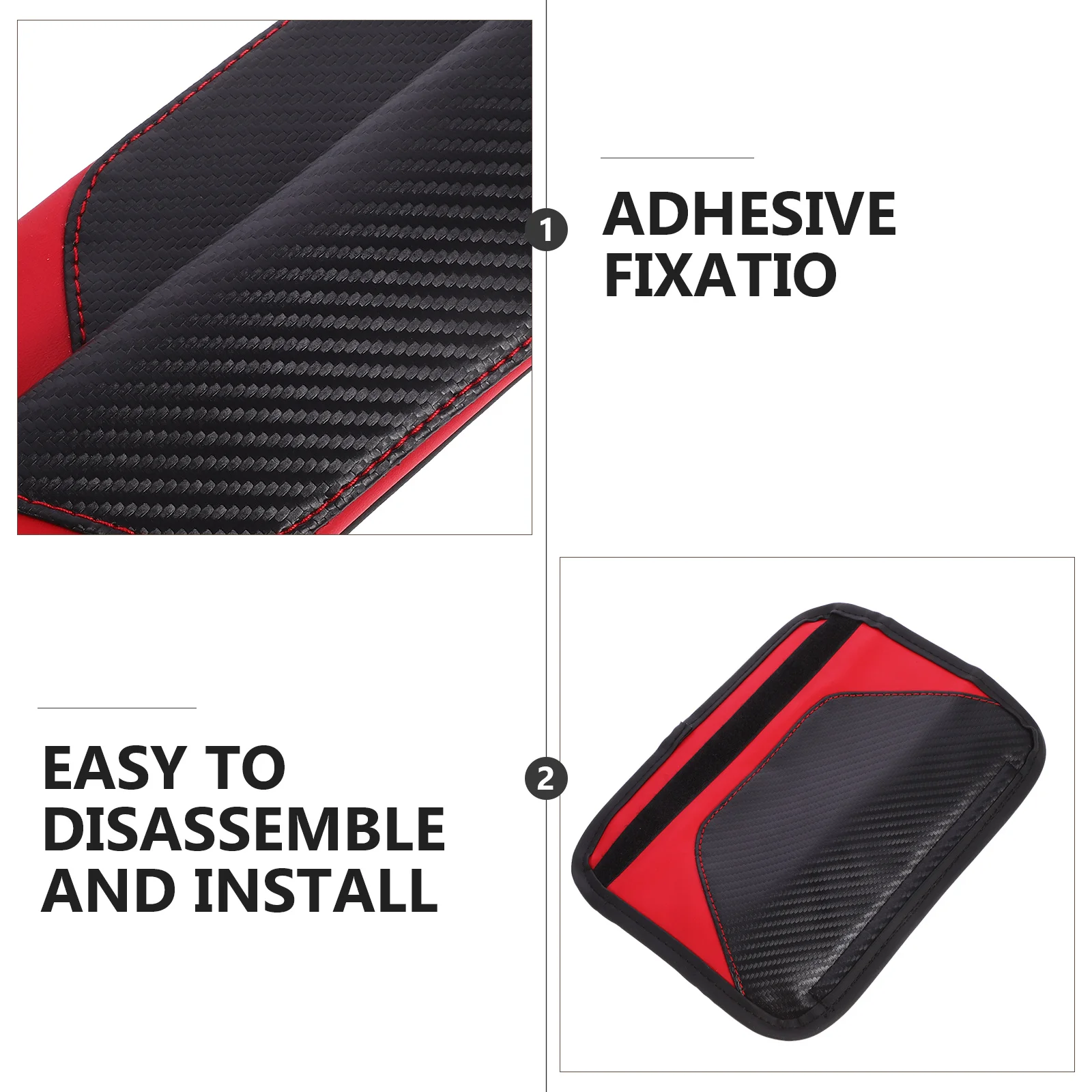 

1 пара чехлов, универсальные защитные наплечники, устойчивые к выцветанию, царапинам, элегантный дизайн, простая установка