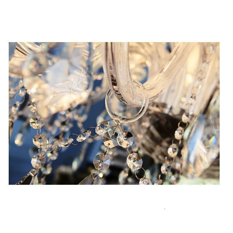 European Style Candle Crystal chandelier Lamp House The Living Room Dining Bedroom chandelier new chandelier