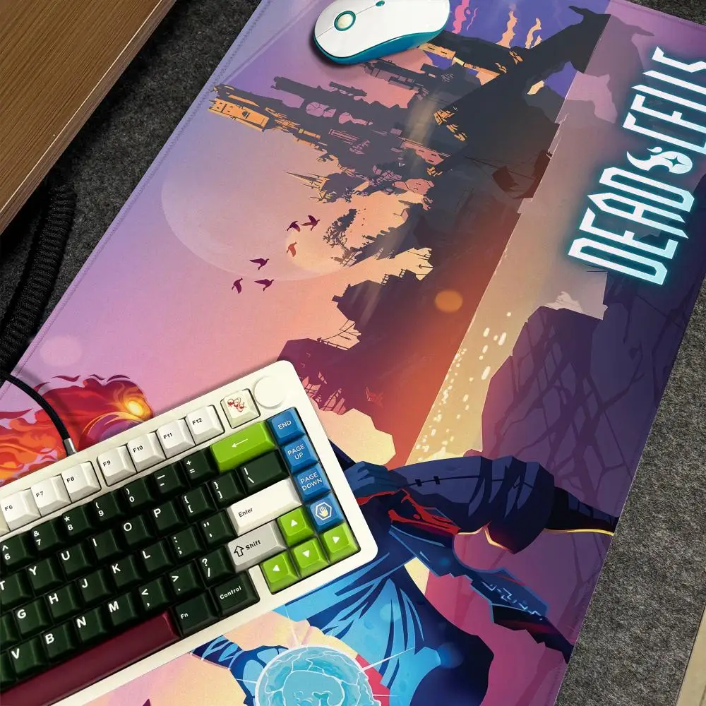 D-الخلايا الميتة لعبة ماوس الوسادة Xxl الكمبيوتر حجم كبير عدم الانزلاق ألعاب لوحة المفاتيح 90x40 سنتيمتر الفن تصميم HD Deskmat