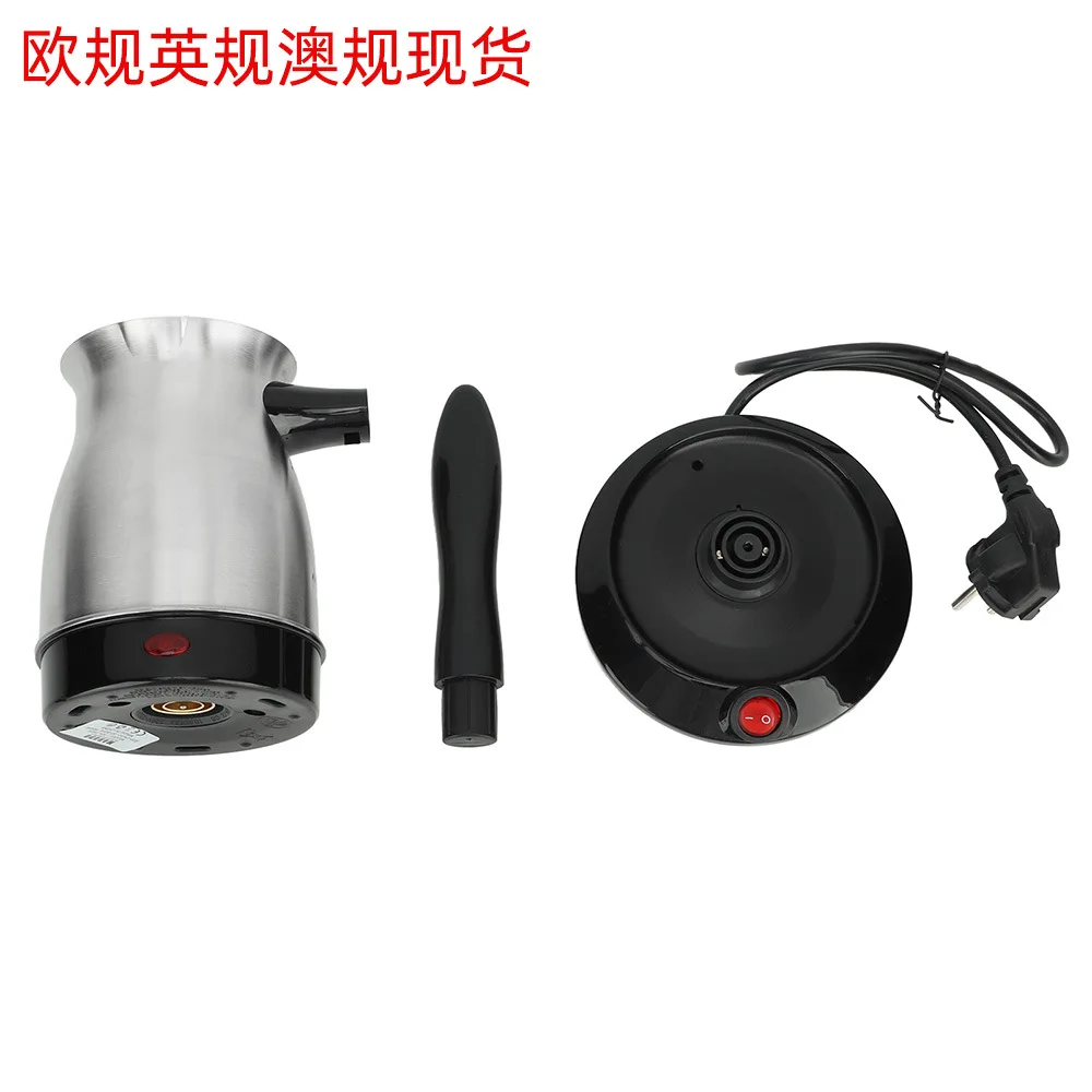 Stainless Steel Electric Coffee Pot 0.6L Plug-in Coffee Pot Household Milk Cooker