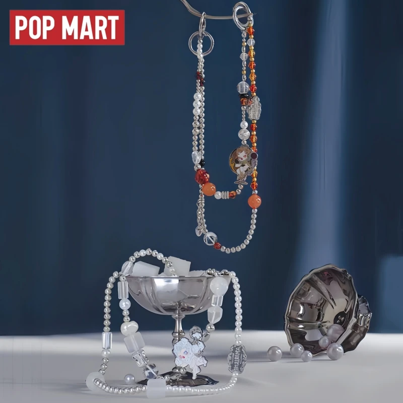 

Лидер продаж, подлинный обеденный стол Popmart Skullpanda, серия, многофункциональное подвесное украшение, комбинированная слепая коробка-сюрприз, подарок