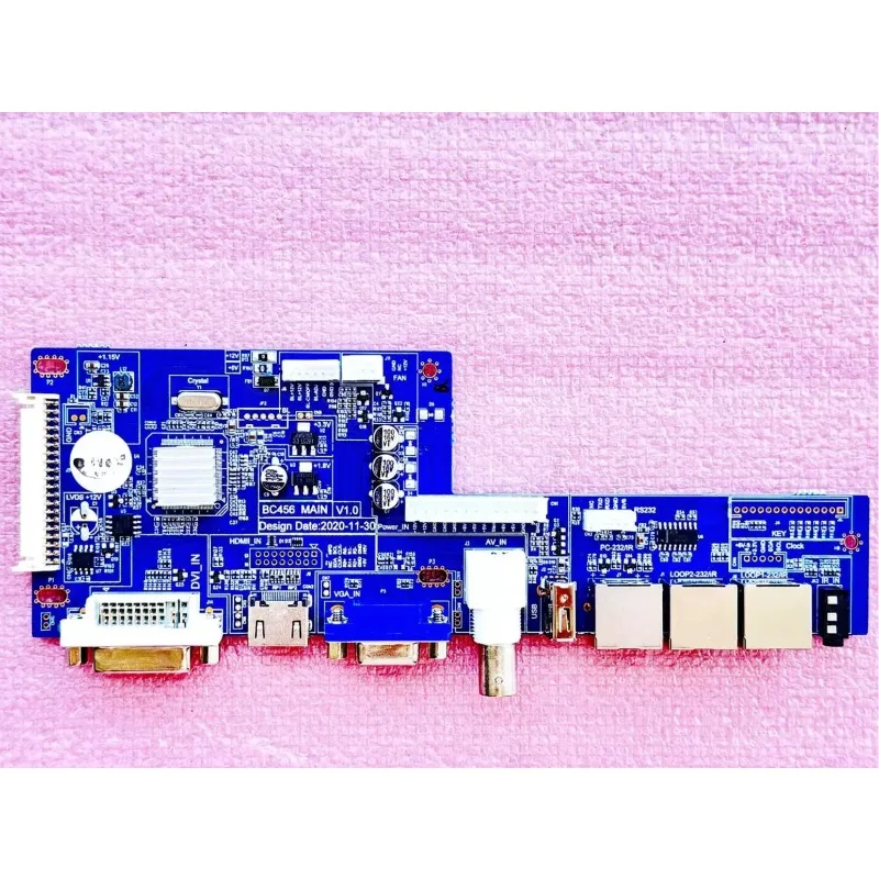 Placa controladora de pantalla LCD original desmontada BC456 MAIN V1.0 compatible con Samsung LG BOE Innolux