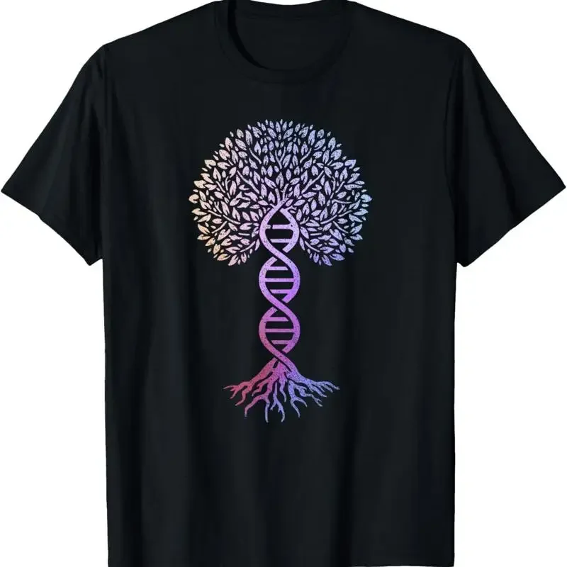 Tree Of Life Dna Science Genetics Earth Day Genealogy T Shirt