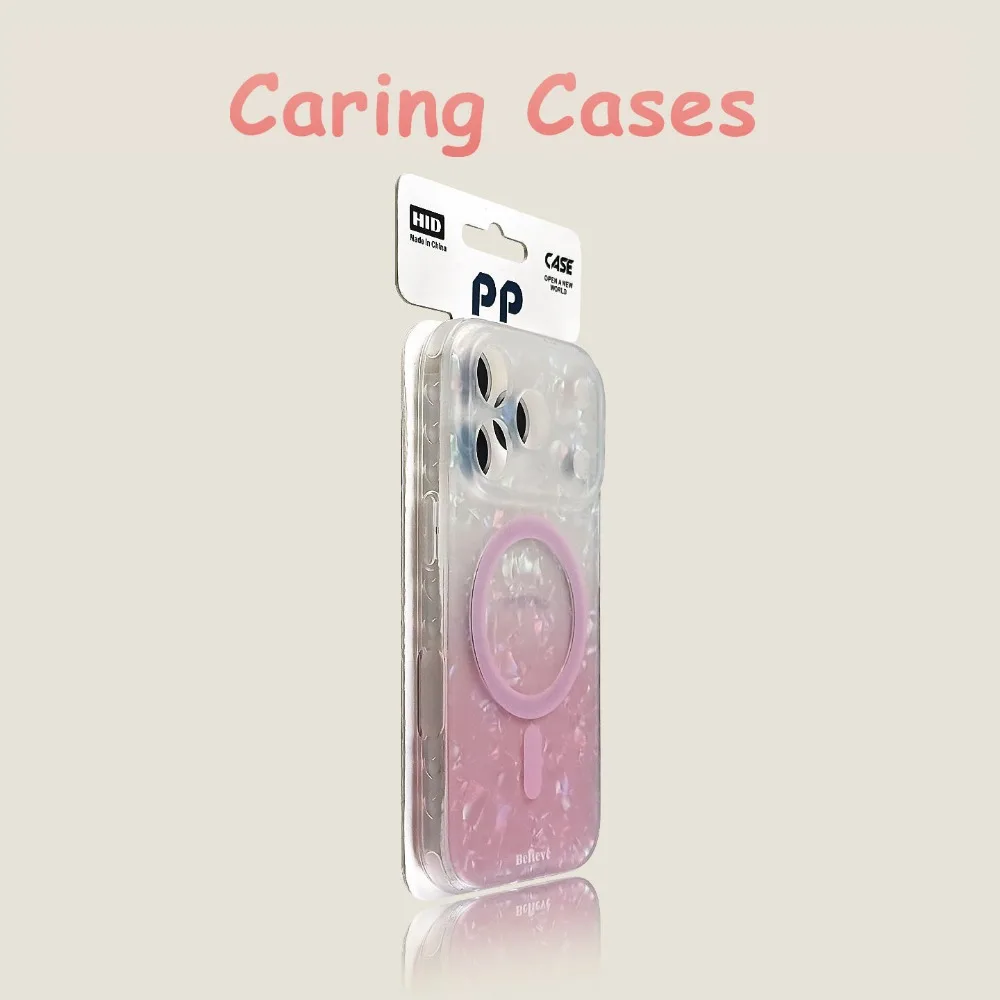 

For iPhone 17 Pro Max Case Gradient Yellow Shell Pattern Soft Silicone Precise Cutouts Shockproof Cover with iphone 16 15 14 13