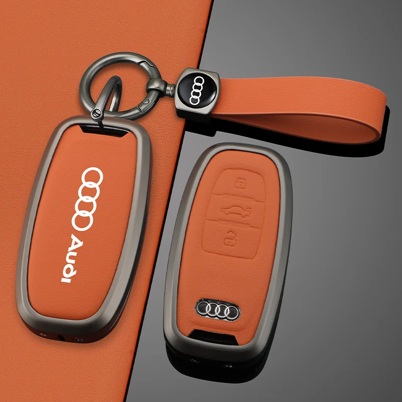 

Car Key Case Cover Protector Shell For Audi A1 A3 8V A4 B8 B9 A5 A6 C7 A7 A8 Q3 Q5 Q7 S4 S6 S7 S8 R8 TT Smart Remote Accessories