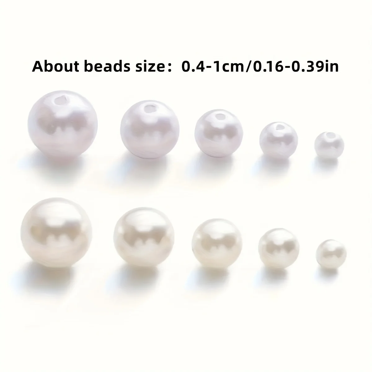 1388개 4/6/8/10mm 검정, 흰색, 파란색 보라색 12칸 DIY 비즈 팔찌 목걸이 둥근 색깔 구슬, 공예 구슬, 둥근 모양