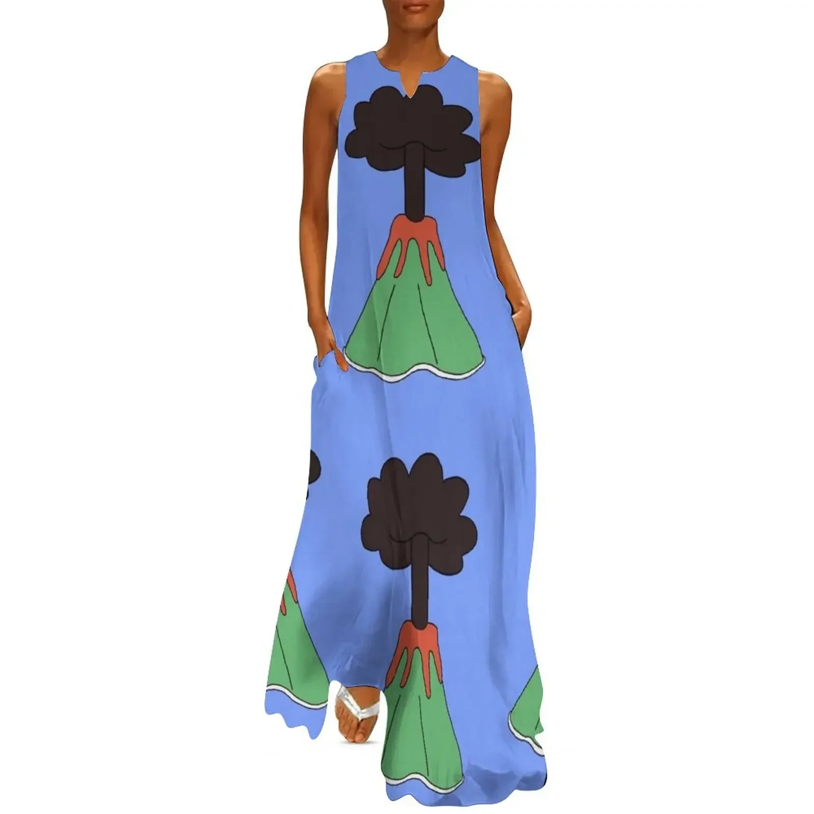 

Miss Frizzle Blows its Top Magic School Bus Long Dress elegant women's dresses sale Dress