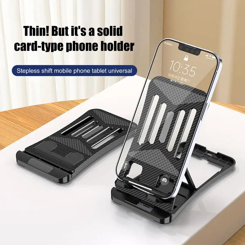 Opvouwbare Telefoon Stand Desktop Telefoon Houder Opvouwbare Mobiele Telefoon Stand Verstelbare Desktop Dock Bureau Mobiele Telefoon Houder Voor Smart
