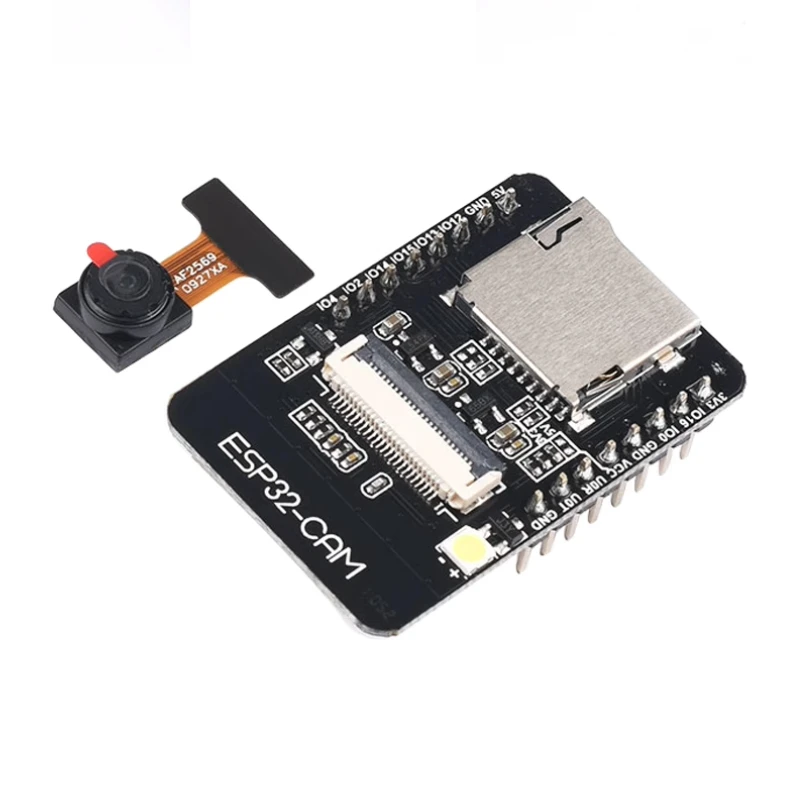 لوحة تطوير ESP32-CAM/CAM-MB - شريحة ESP32 مع كاميرا OV2640/OV5640، دقة 3 ميجابكسل ورؤية ليلية لمراقبة إنترنت الأشياء #4