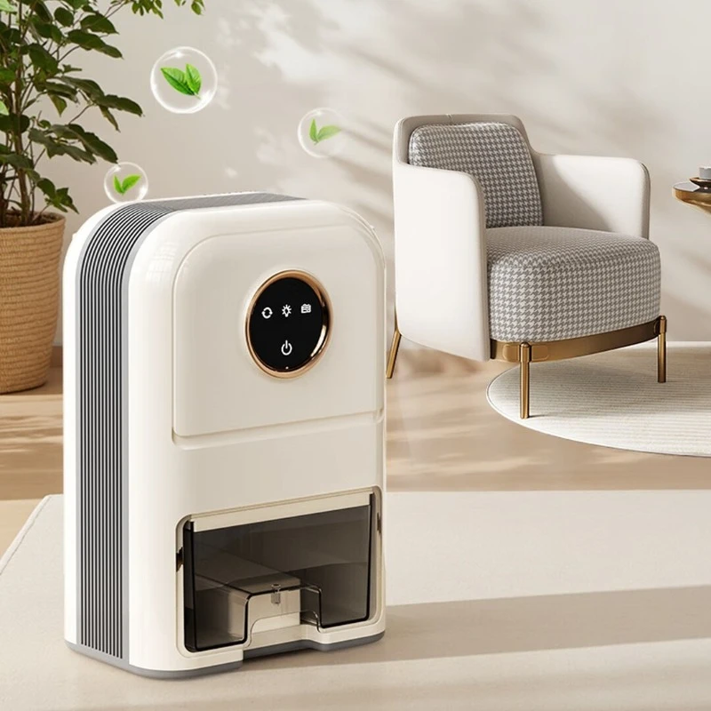 Home Dehumidifier Large Water Tank Digital Touch Control Ambient Light for Bedroom Basement Laundry Indoor Moisture Control 제습기