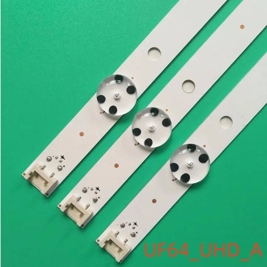 LED backlight Strips For LG UF64_UHD_A 43UH610T 43UH620V 43UH6207 43UH603V 43UH610V 43UF6407 43UF6409 43UH6030 43UH619V 43LH604V