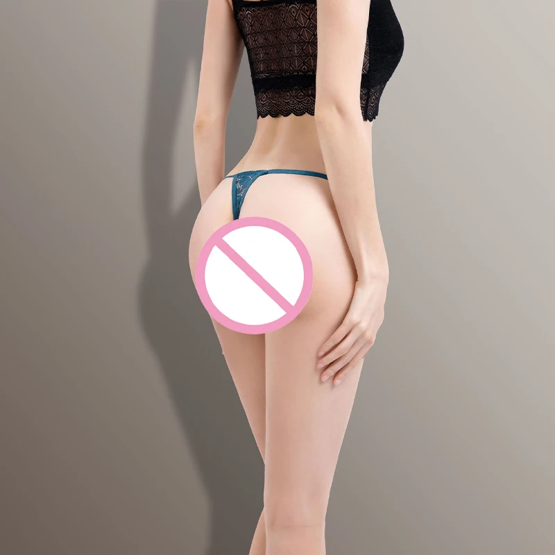 المنشعب Traceless الملابس الداخلية النساء منخفضة الخصر تنفس مثير عاطفي T على شكل ثونغ مثير سراويل