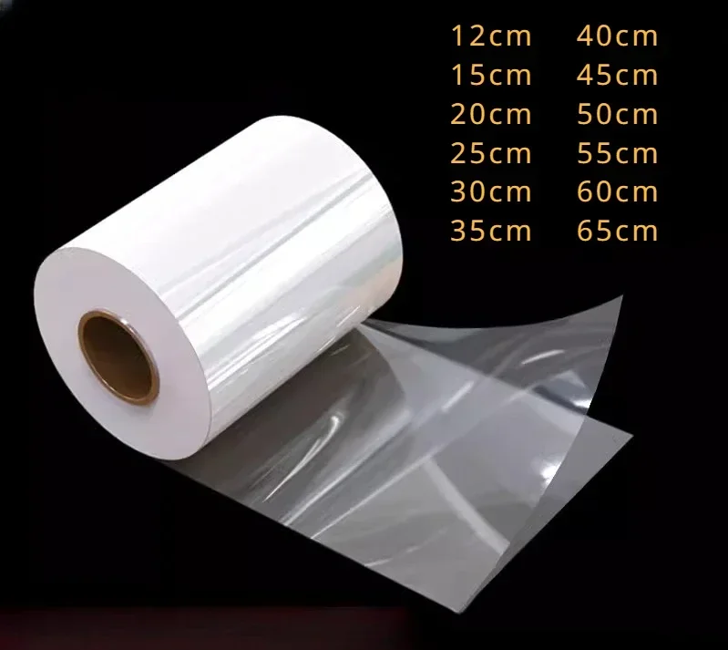 

POF Food Grade Shrinkable Film Transparent Folding Shrink Membrane Moisture and Mold Proof Sealing Films for Shoe Tea Boxes