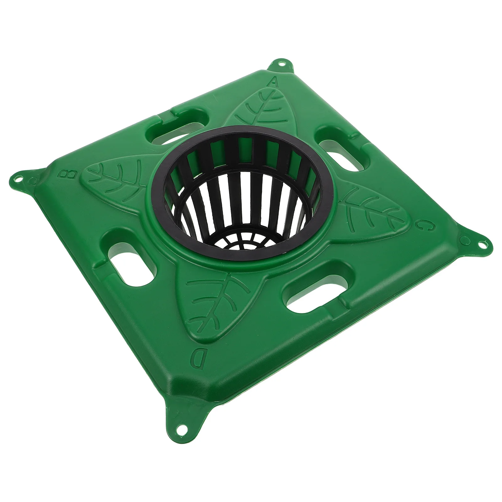 زارع عائم لجزيرة الزراعة المائية نظام Aquaponics المزدهر مادة بلاستيكية متينة ديكور حديقة المياه تعزز التنوع البيولوجي