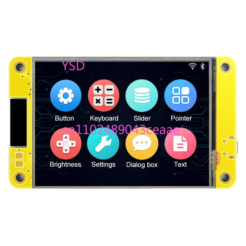 

ESP32 development board WiFi Bluetooth 2.8 inch 240 * 320 smart display TFT module touch screen LVGL