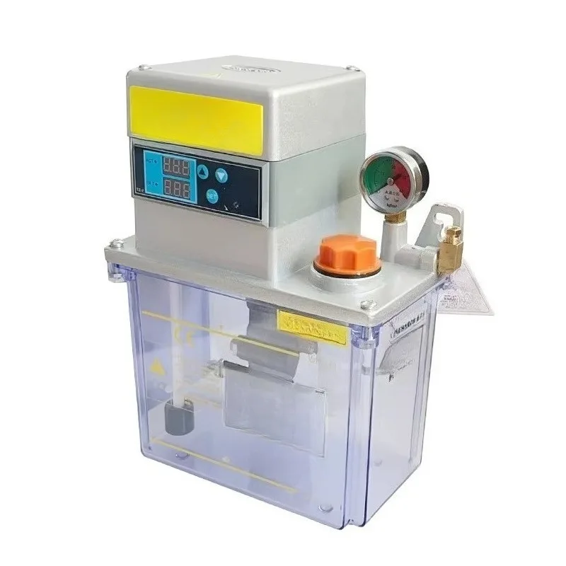 

DC24V Dual Digital Display Built in Control Electric Lubricator Gear Oil Pump for Agricultural Machinery Machine Lubrication