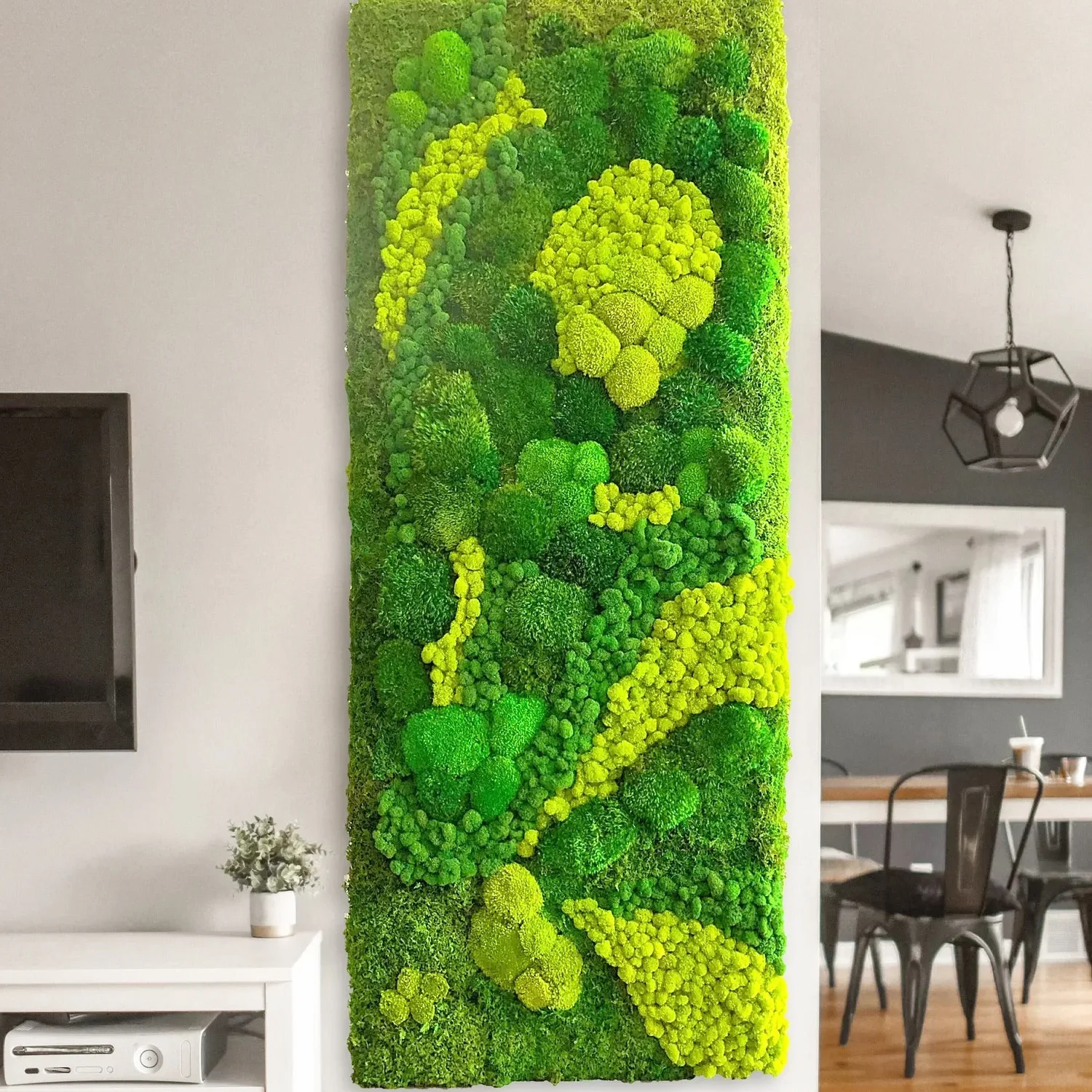 Simulation de mousse verte nat - Sphagnum Moss Dry avis et prix