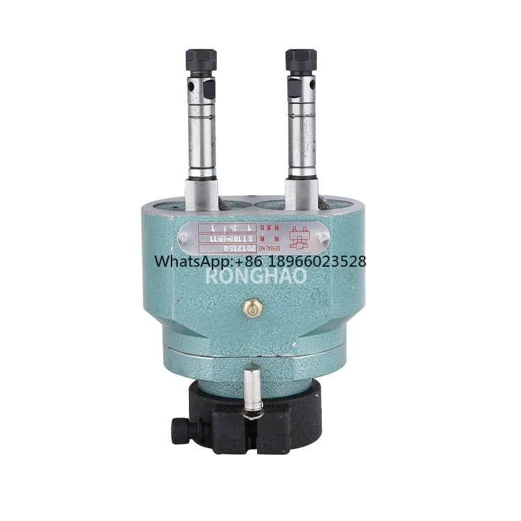 Multi hole drilling multi axis tapping adjustable spindle head