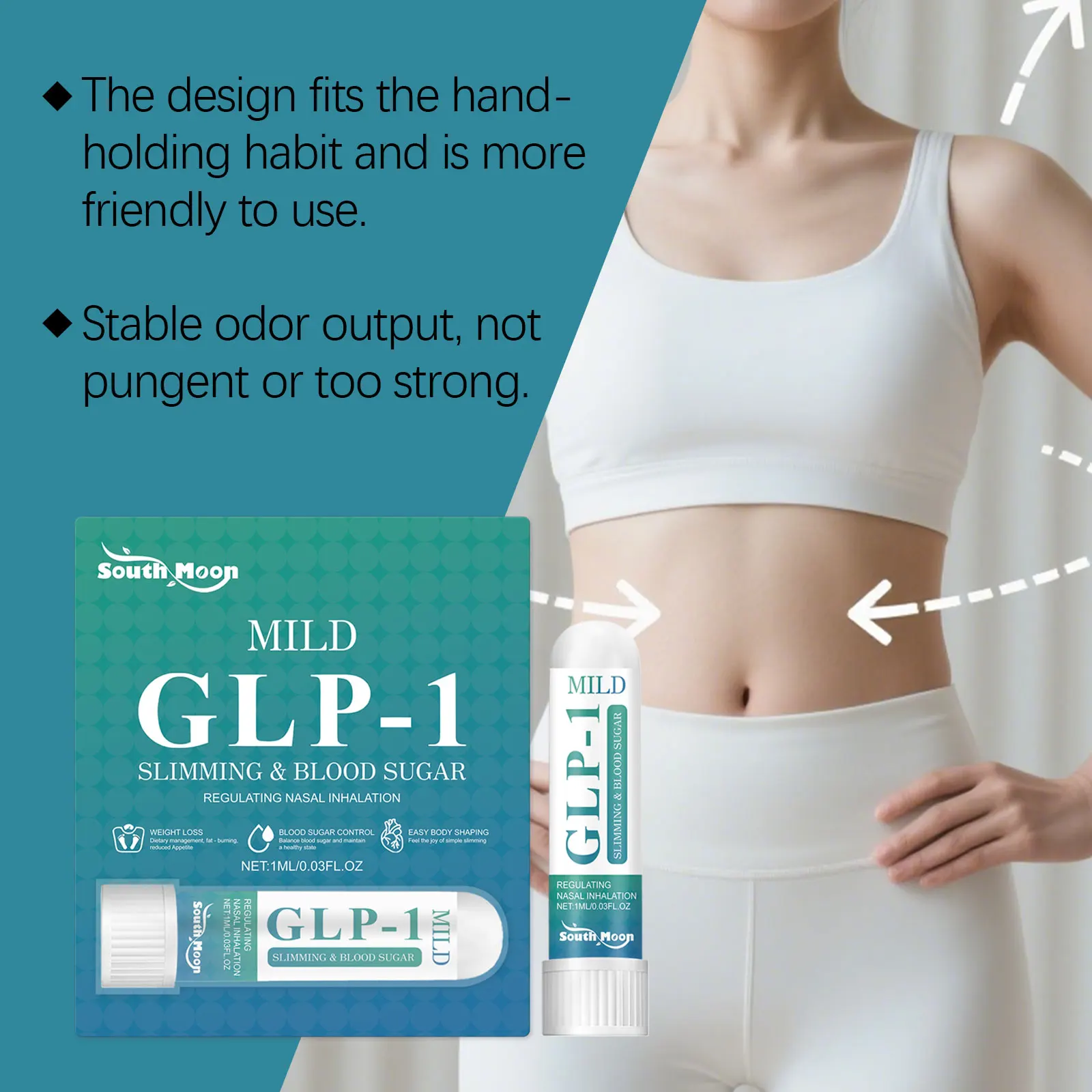 Weight Loss Nasal Inhaler GLP-1 Slimming Control Appetite Improve Stomach Remedy Metabolise Body Shaping Weight Management Care