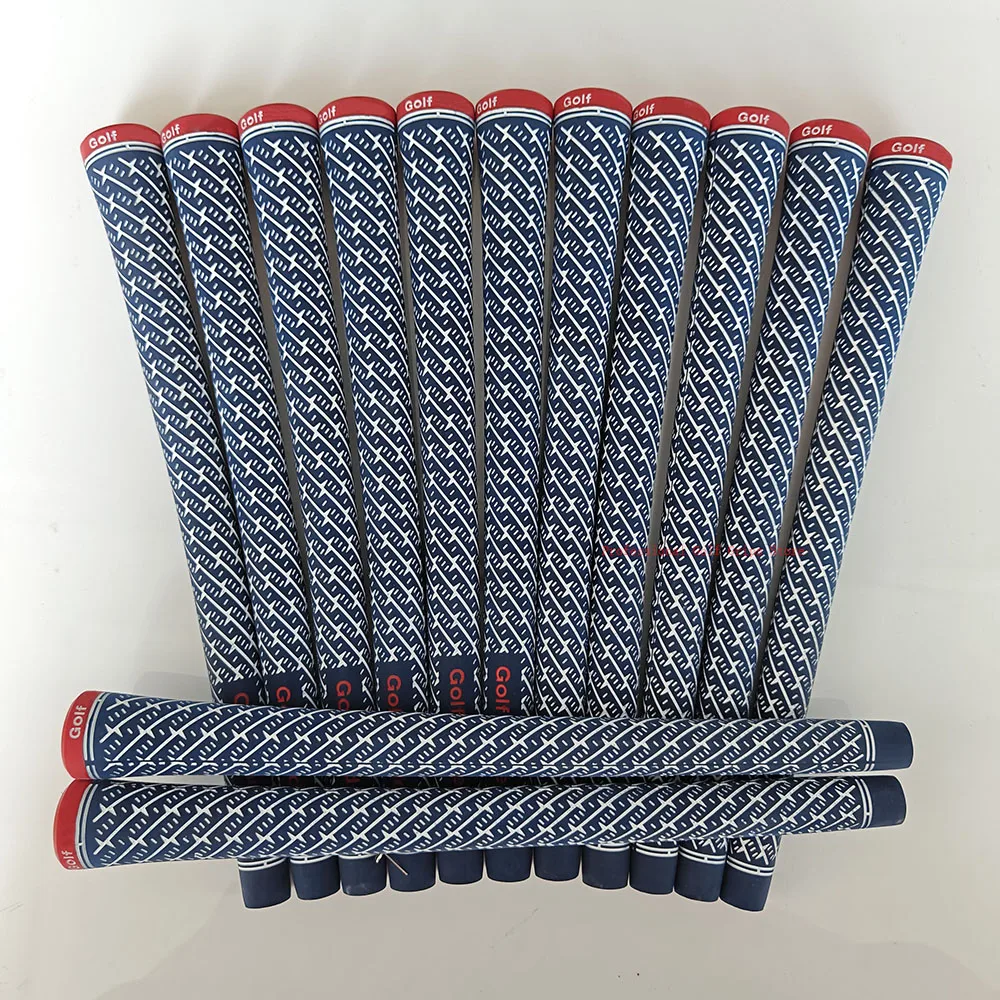

2025 New Golf Grip Iron and Wood Grips Rubber Material Standard Midszie Anti-slip Wear-resistant Comfortable Golf Grip Club