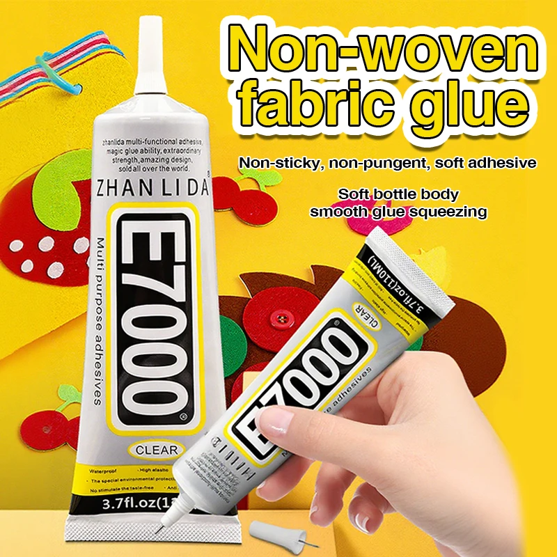 

Non-woven Fabric Handmade DIY Transparent Glue, 50/110ML Multi-purpose Adhesive, DIY dolls/pendants/cartoon characters