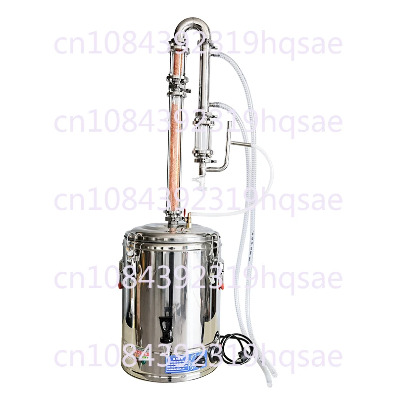 

15L/33L 304 Built-in Pure Copper Mesh Hydrosol Extractor Household Electric Still Essential Oil Hydrosol Extractor Rose Lavender