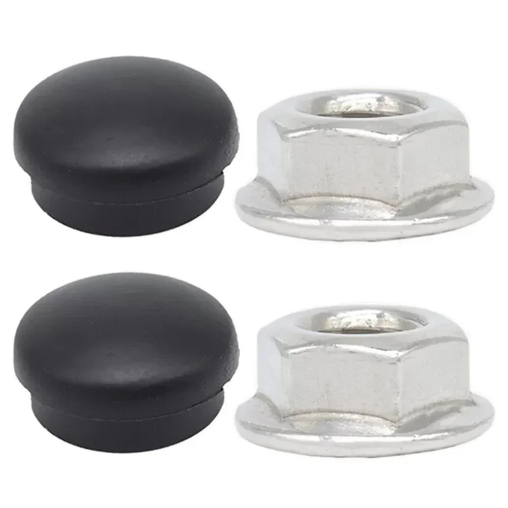 Nut Cap Set Windscreen Wiper Kit Bolt Cover Easy Installation High Reliability Rocker Stable Plastic Brand New