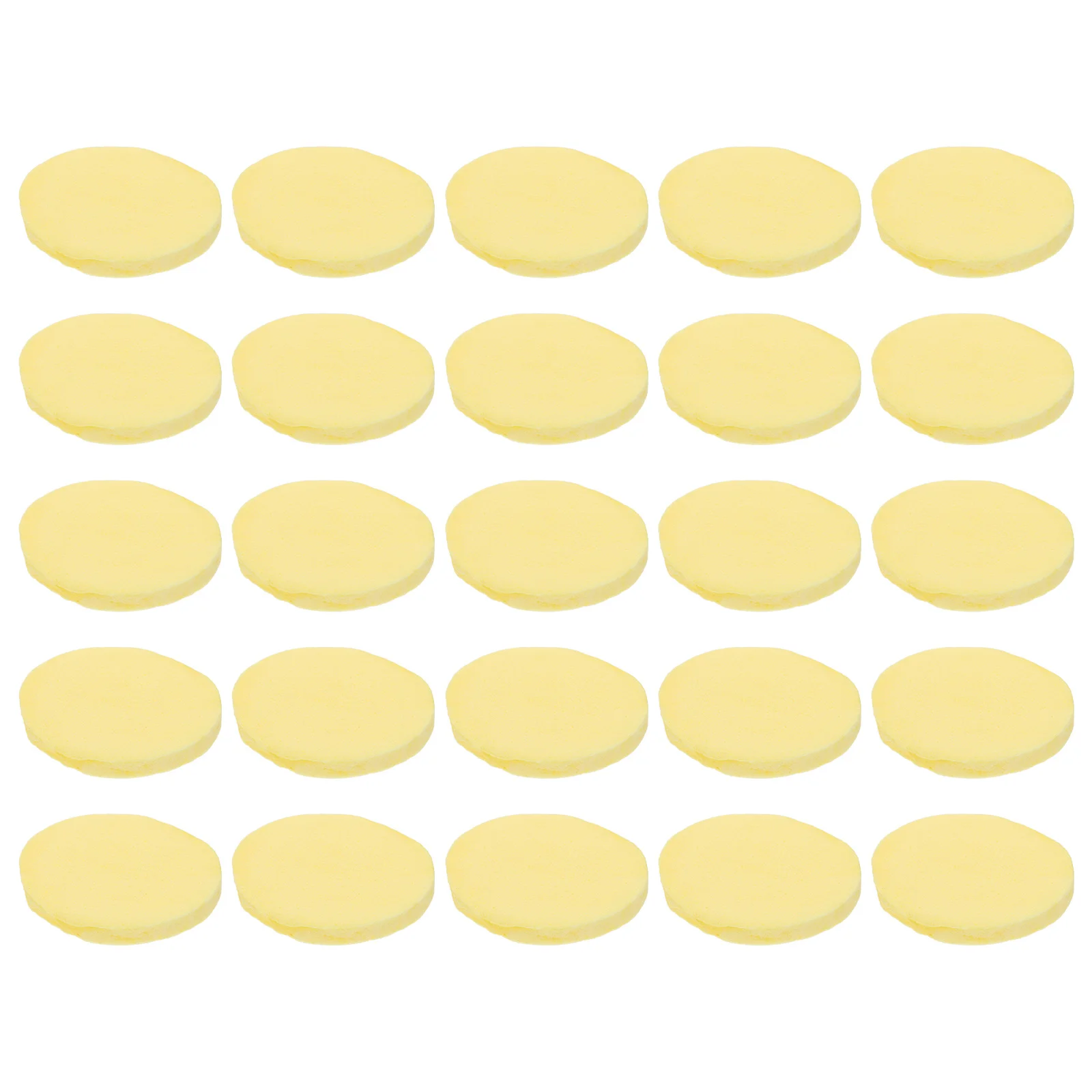 

60Pcs Skin Care Sponges Fast Water Absorption Gentle Exfoliating Facial Cleaning Pads for Home and on-The-Go Use