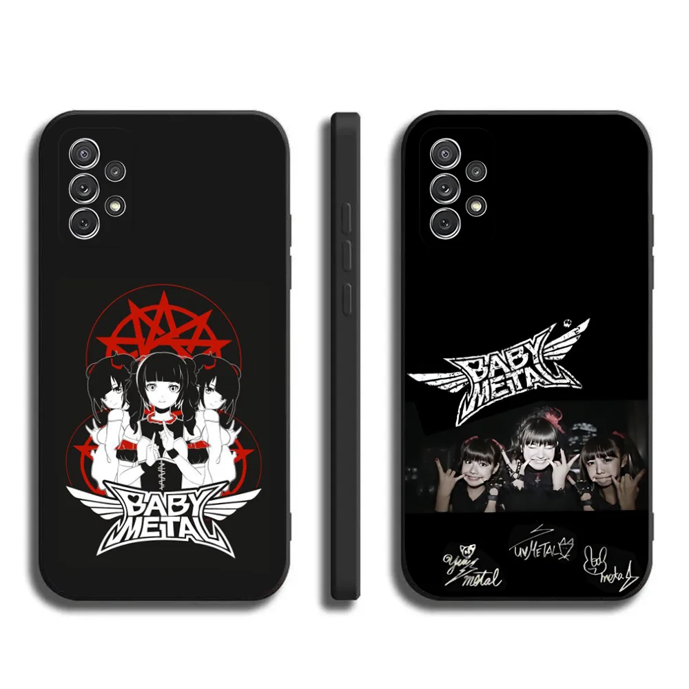 

Singer Band B-Babymetal Phone Case For Samsung Galaxy A20,A21s,A22,A31,A32,A52,A53,A72,73,A80,A91Soft Black Cover