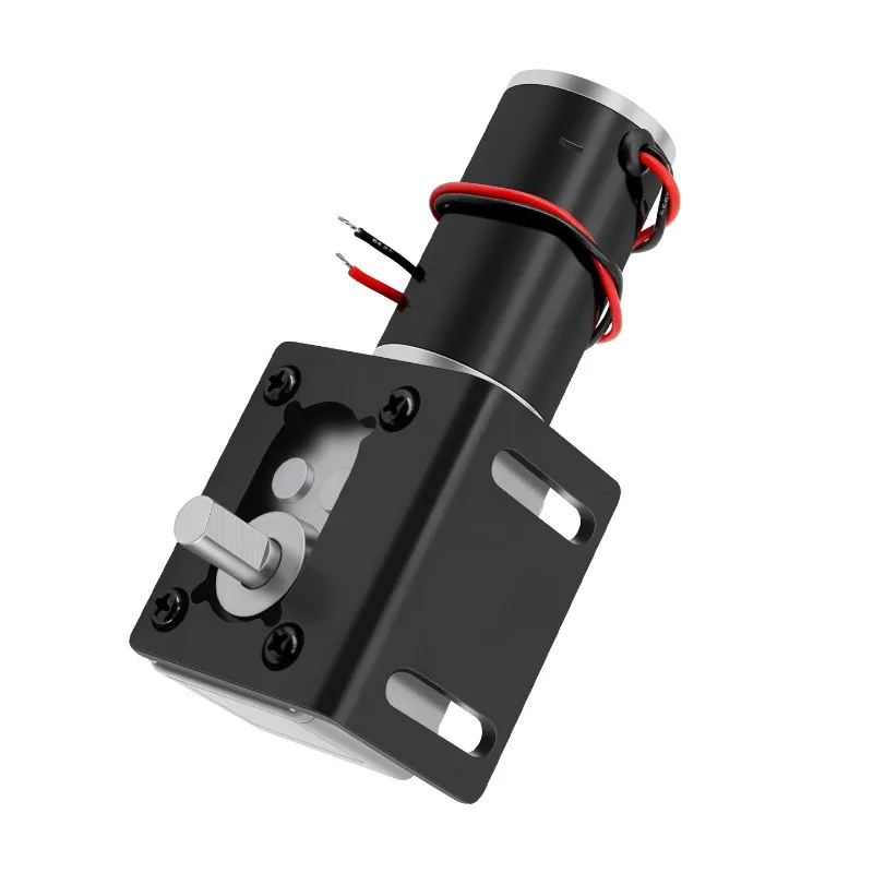 For 5840-31zy micro DC geared motor, large torque right angle worm gear adjustable speed motor
