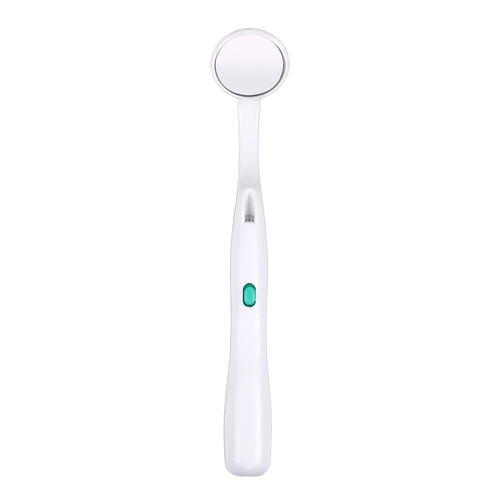 Supvox Anti-fog Oral Dental Mirror Mouth Mirror with Bright LED Light Handle for Home Dentist Dental Care (Green)