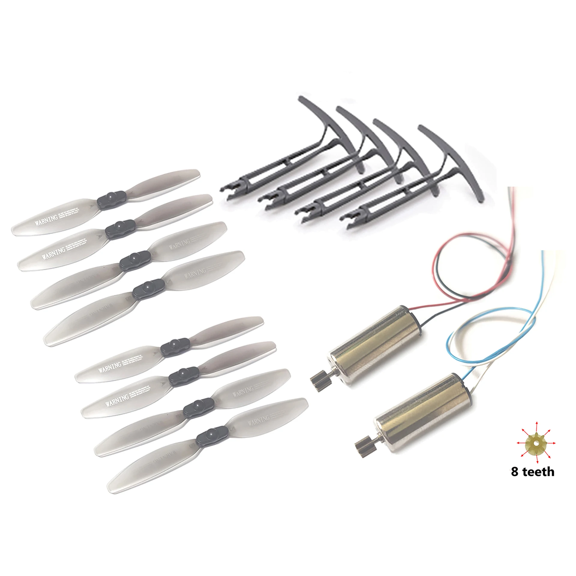 SYMA Drone Z6 X30 RC Quadcopter Spare Part Motor Engine 8Teeth Gear / Propeller Blade / Protective Frame Accessory