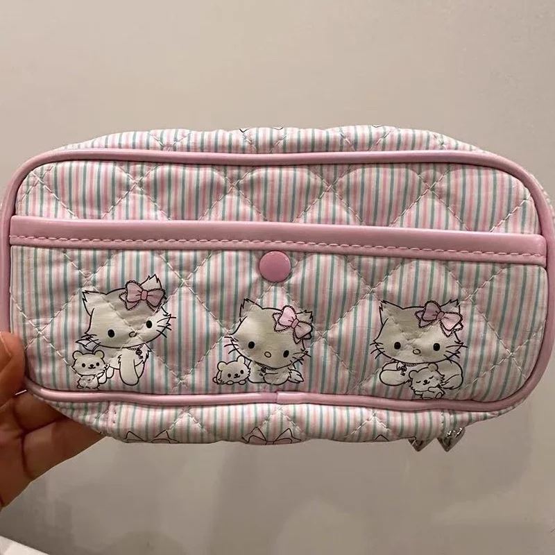 New Kawaii Masyumaro  Fuwa Nyanko Cat Pencil Case For School Cute Pencil Pouch Storage Organizer Makeup Bag Cosmetic Bags Gifts