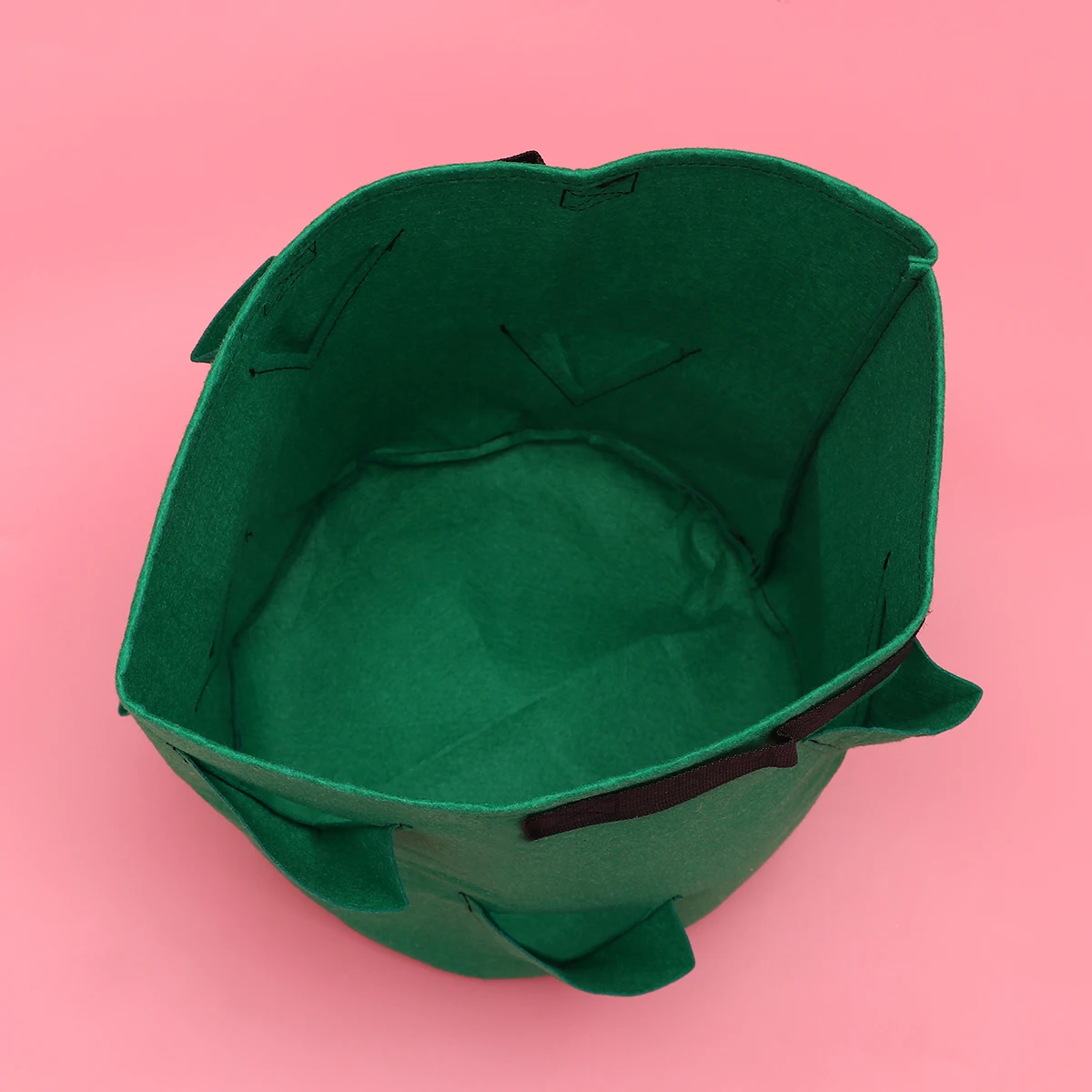 

Strawberry Planter Bag Green Fabric Pot For Plants Aeration Grow Container Non-Woven Nursery Bag Oxygen Root Boosting
