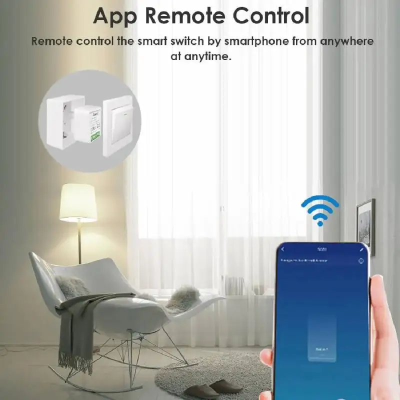 Tuya WiFi Zigbee Switch, 1, 2, 3, 4Gang, Smart Home, Mini Luz Temporizada, Módulo de Controle Remoto, Via Smart Life, Alexa, Google Home