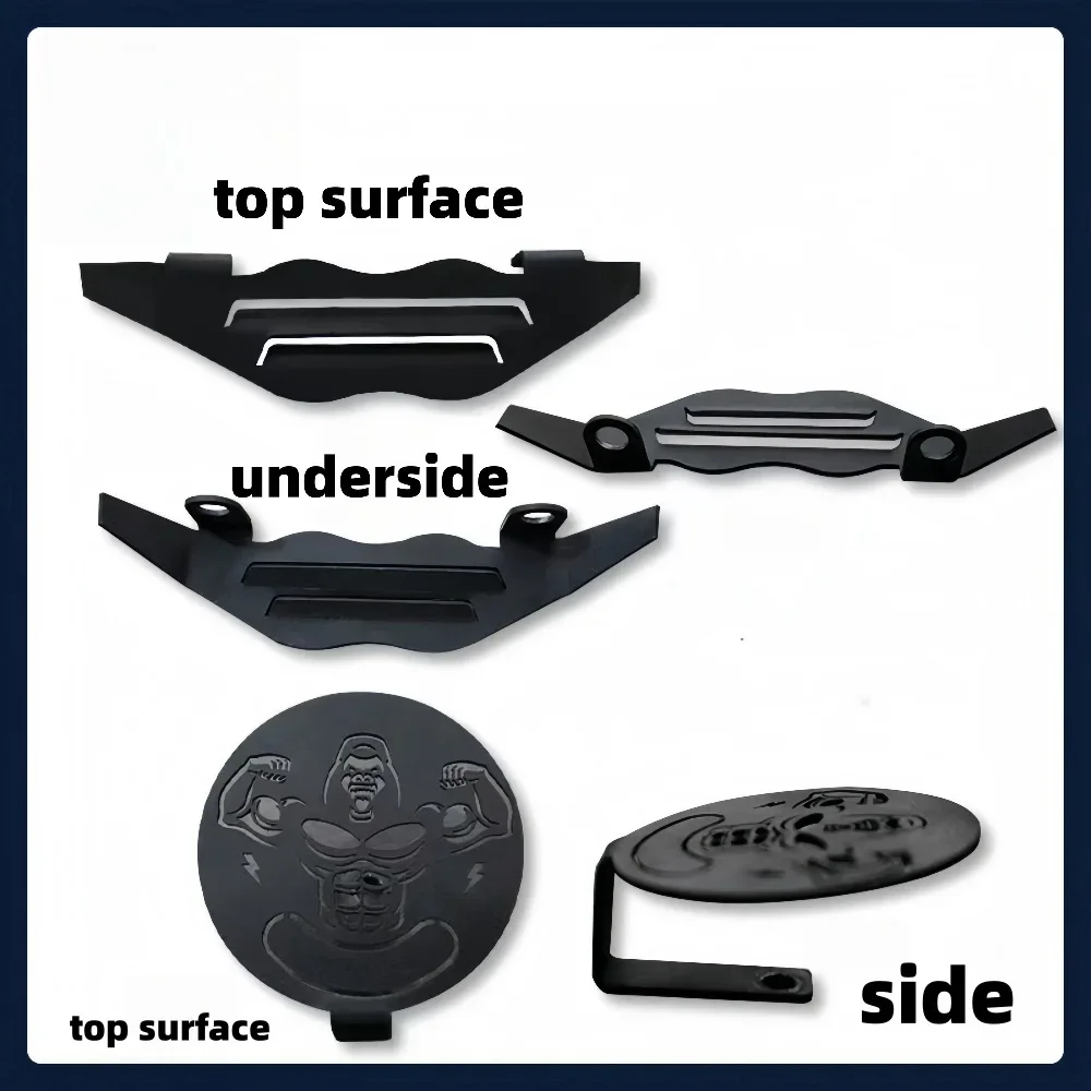 VOGE CU525 Bendajingira/ナポレオン 450 修正されたキャリパー保護カバーステンレス鋼装飾カバーアクセサリー