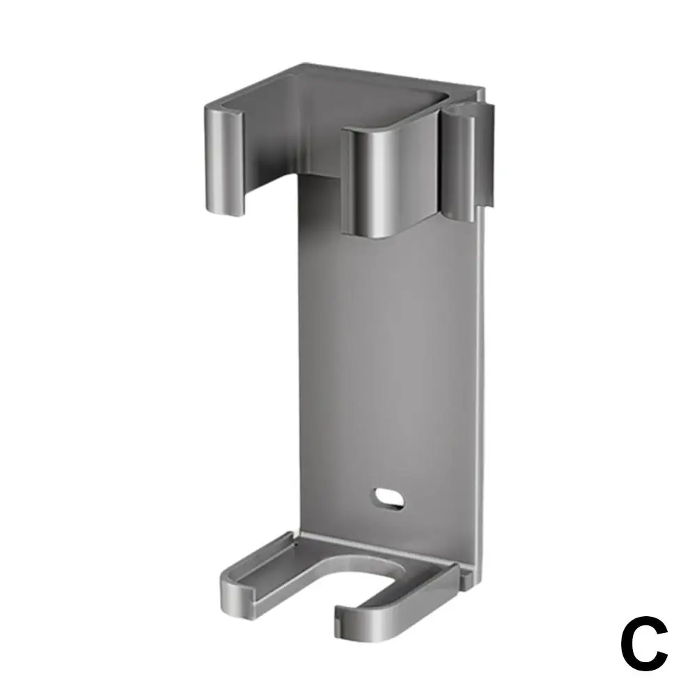 حامل تثبيت على الحائط لدايسون ستايلر مكواة تجعيد الشعر من الألومنيوم رف تخزين مناسب لعصي الشعر المجعد المختلفة U1R6 #3