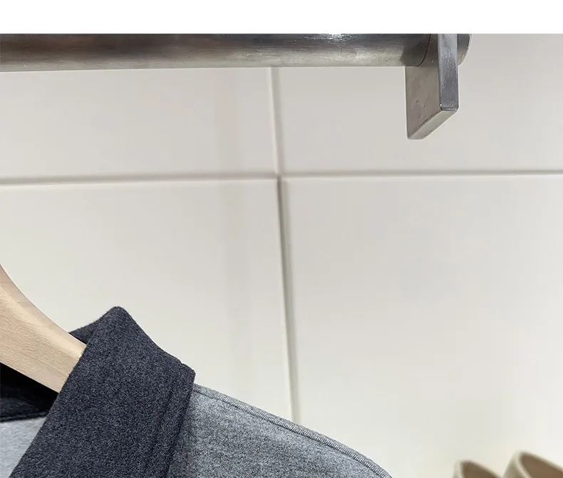 Men Splice Collar Loose Casual Pullover Sweatshirts Autumn Winter Streetwear Vintage Fashion Hoodies Sweatshirts Coat Tops