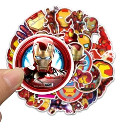 ディズニーマーベルアベンジャーズステッカー、アイアンマンデカール、DIYギター、ラップトップ、荷物、スケートボード、落書きデカール、子供のための楽しいおもちゃ