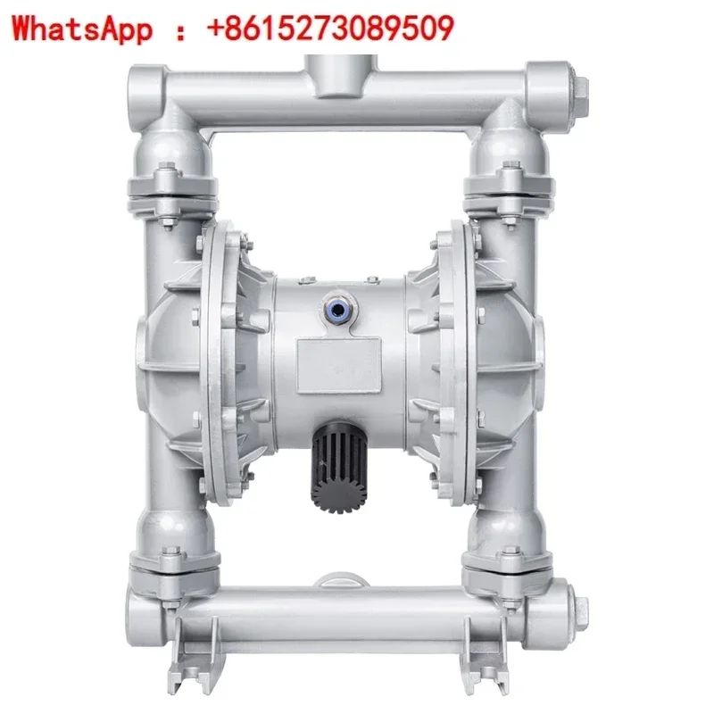 Shanghai Yuquan QBY25/40 aluminum alloy pneumatic diaphragm pump cast iron stainless steel corrosion-resistant adhesive