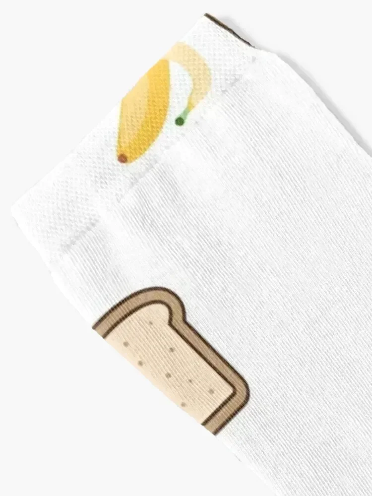 Banana and Bread Socks kawaii sports and leisure anime shoes Socks Men's Women's
