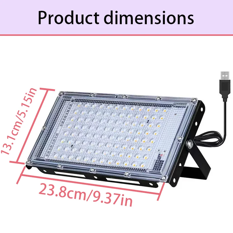 Hanging LED Grow Light,96 LED Full Spectrum Plant Light for Indoor Growing,Perfect for Succulents Herbs Vegetable in Home Office